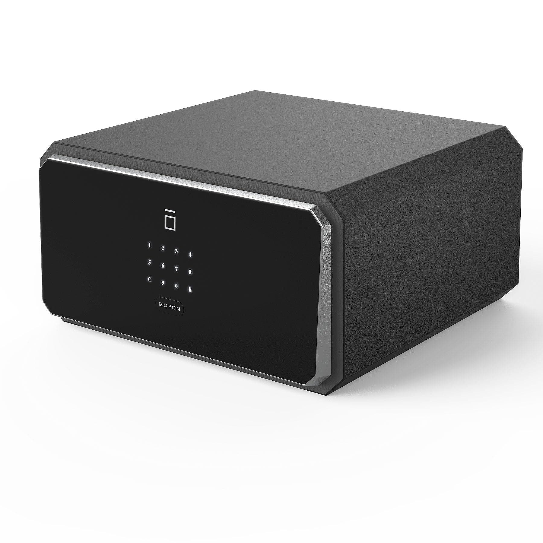 SAFEBOFON W Series Security Box with Key Safe Box 1.45 Cube Fingerprint Password Safe for Home