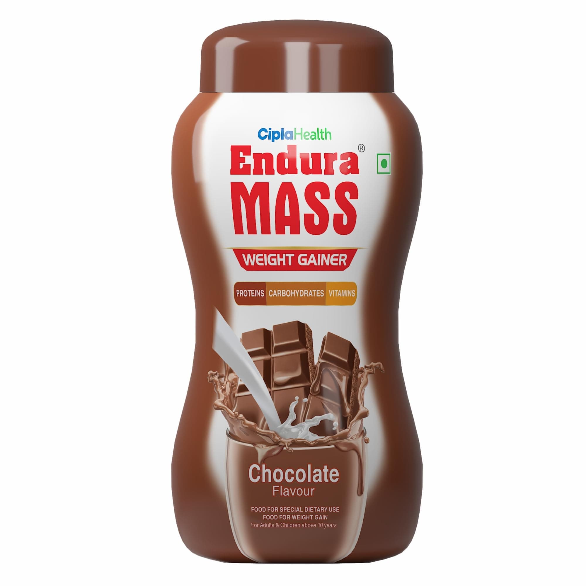 Endura Mass Weight Gainer - 1 kg (Chocolate)