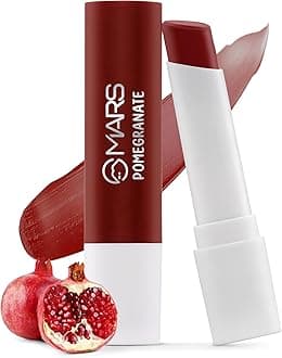 Aqua Splash Tinted Lip Balm Enriched with Shea Butter, Jojoba Oil, Vitamin-E & Cocoa Extract | Repair Chapped Lips | Non-Sticky, Moisturising & Nourishing (3.0 gm) (02-POMEGRANATE)