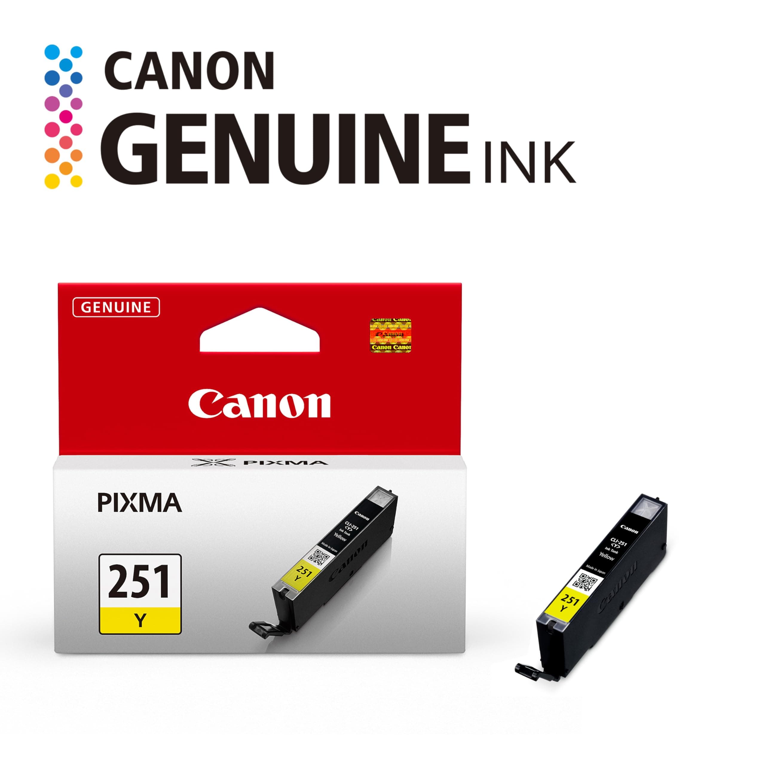 Canon Ink CLI-251 Y Individual Ink Tank