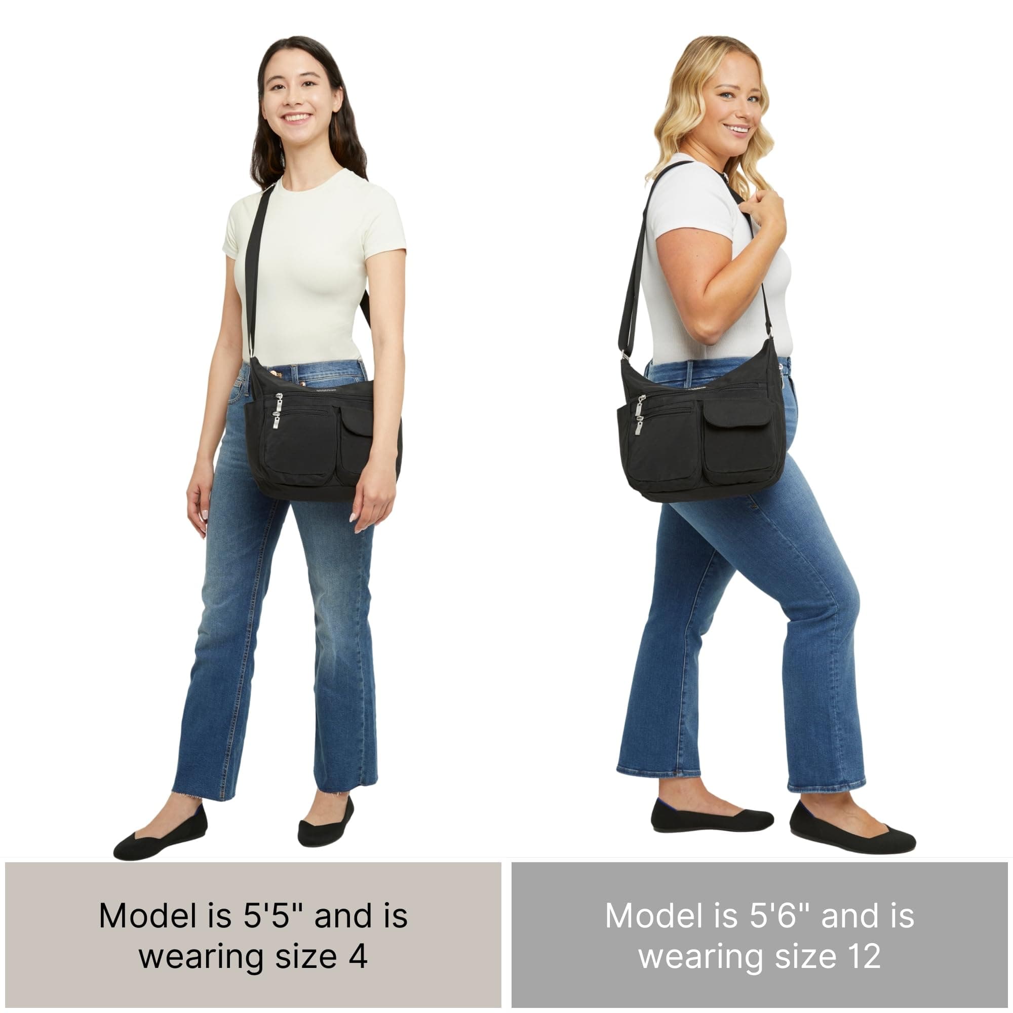 Baggallini womens Everywhere Crossbody Bagg