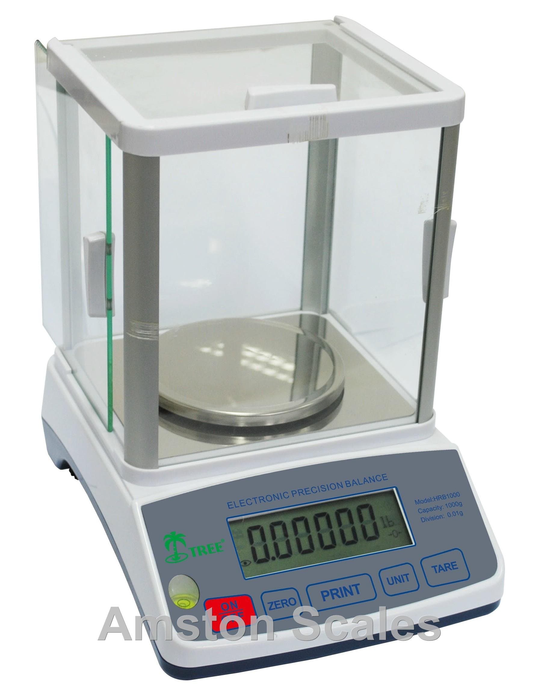 1000 gram x 0.01 .01 gram High Resolution Digital Balance Scale Laboratory Analytical Bench Grain Carat Gun Powder Gold Jewelry Ammo Reload