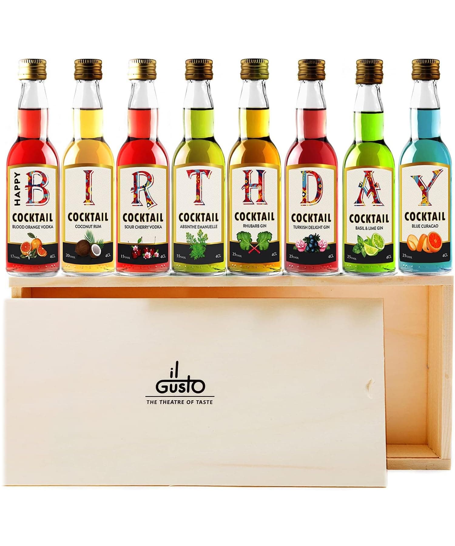 Birthday Gift | Cocktail Tasting Gift Set 40 ml (Pack of 8) Alc: 40%…