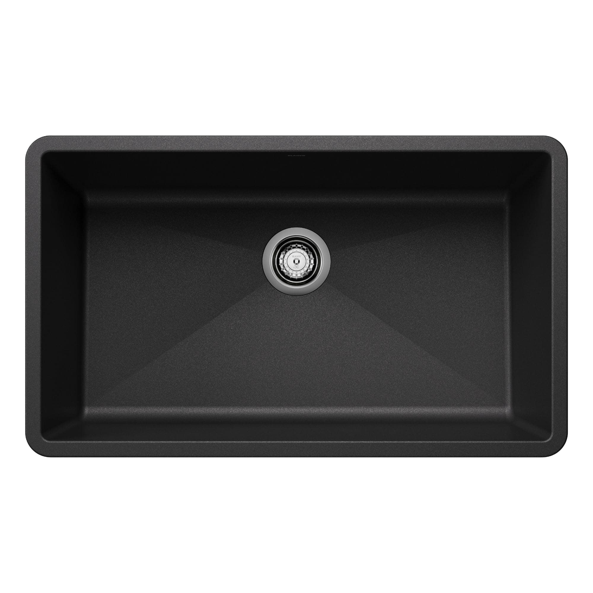 440149 PRECIS SILGRANIT 32" Single Bowl Undermount Kitchen Sink, Anthracite