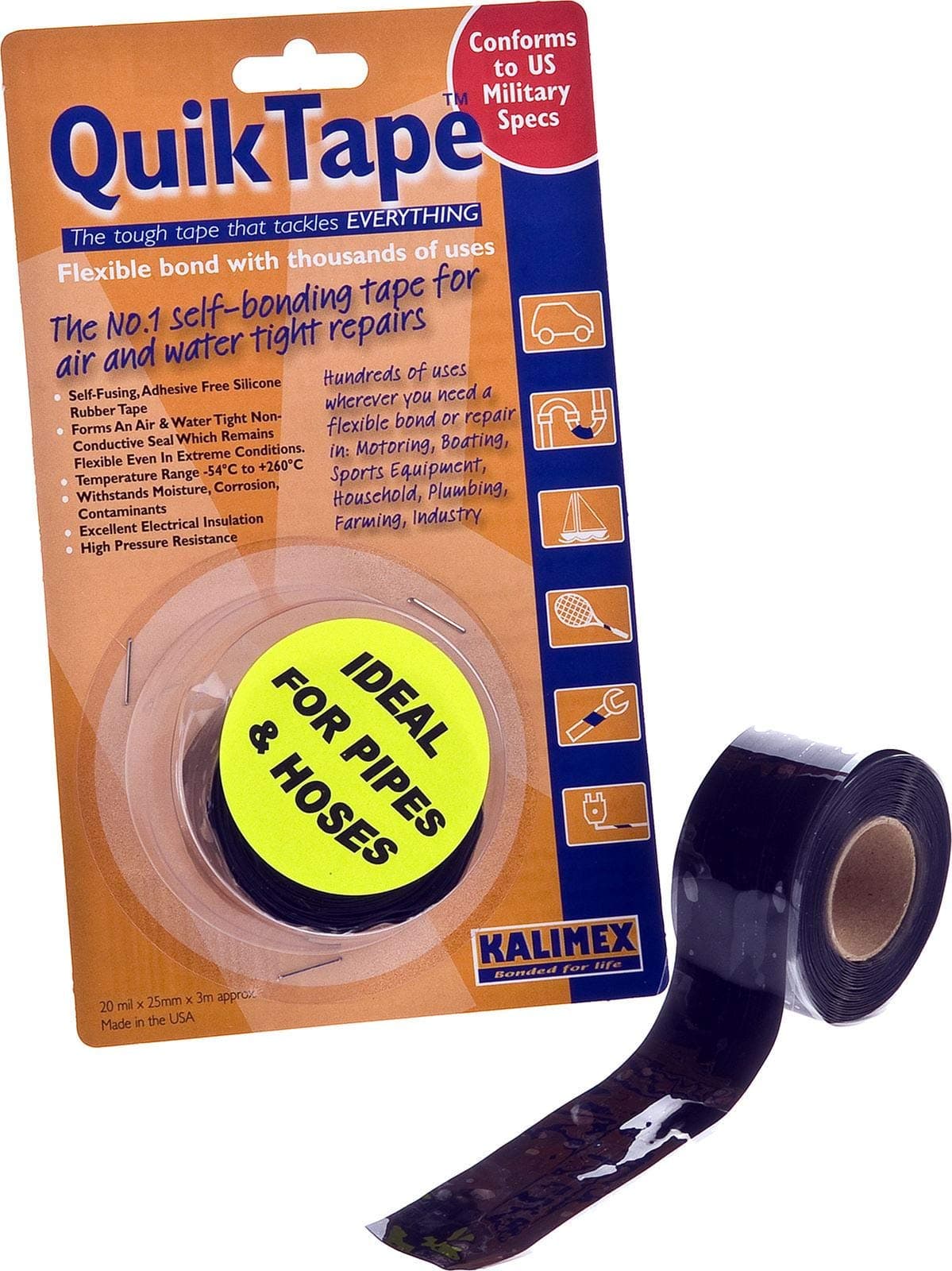 KALIMEX QUICK TAPE BLACK