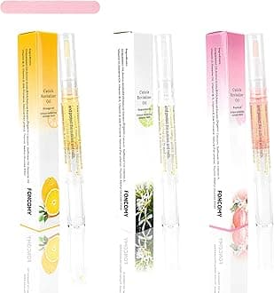 3PCS Cuticle Oil for Nails,Cuticle Oil Pen for Nail Care, Nail Oil Cuticle with Nail File,Nail Strengthener for Damaged Nails,Cuticle Kit for Natural Nails,Nail Oil Pen for Nail Growth(Mixed Scents)