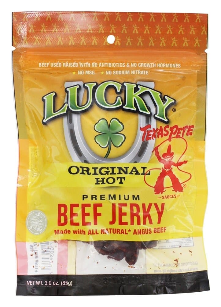 Lucky Beef Jerky Texas Pete Slab, 3 oz