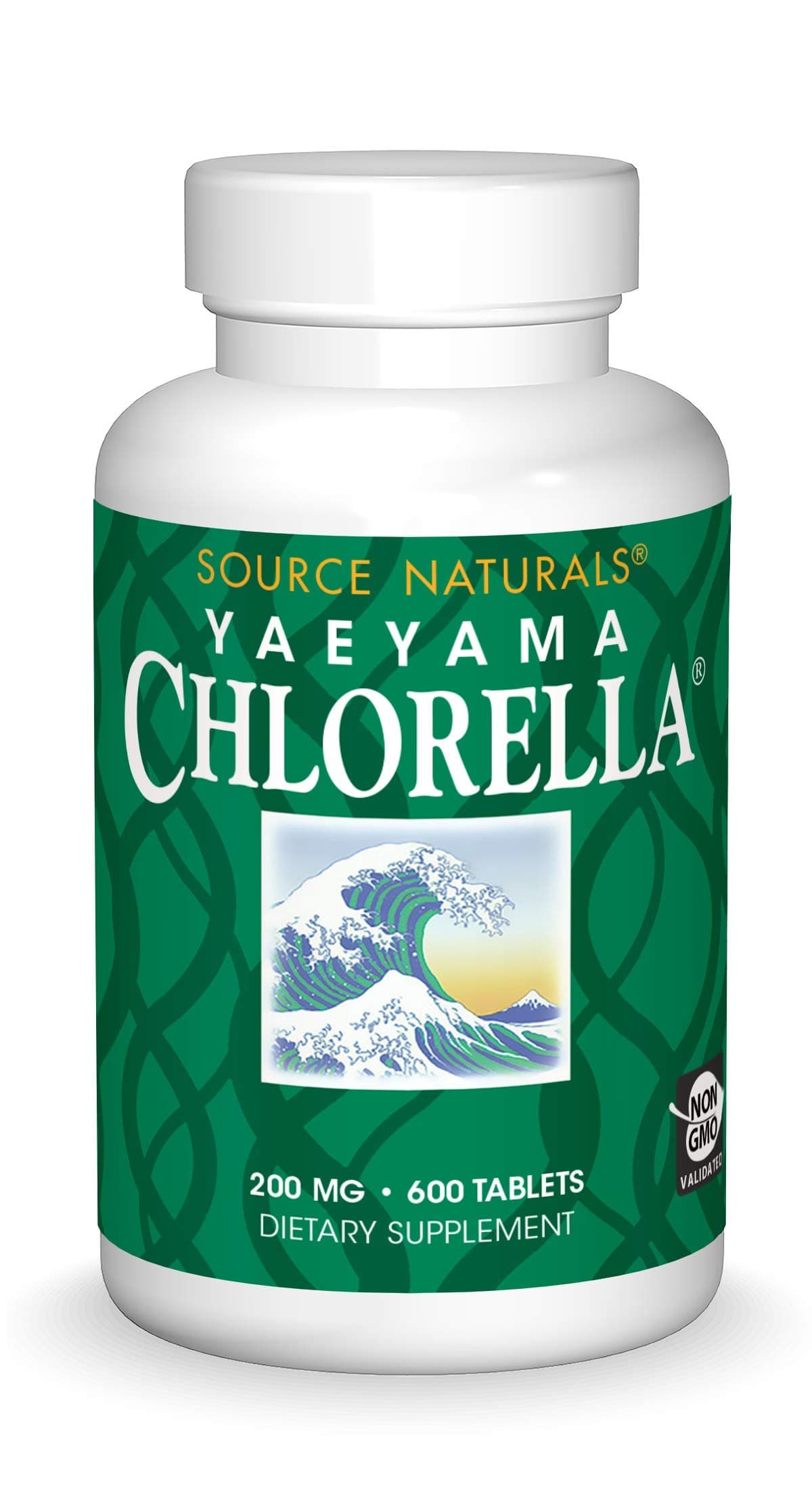 Yaeyama Chlorella 200 Mg. 600 Tablets