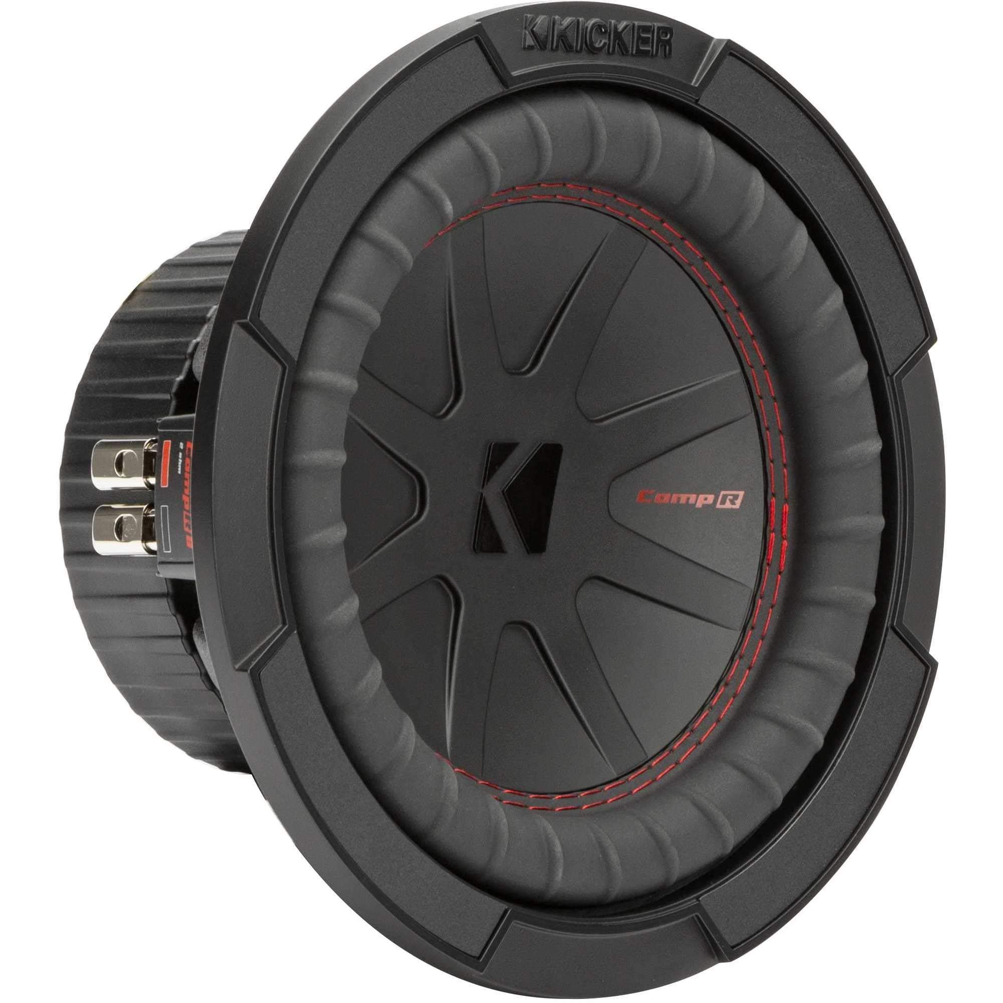 KICKER 48CWR82 CompR 8" Subwoofer, DVC, 2-ohm