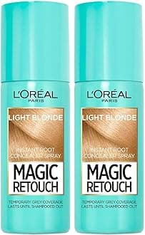 (2 PACK) L'Oreal Paris Magic Retouch Instant Root Concealer Light Blonde x 75ml