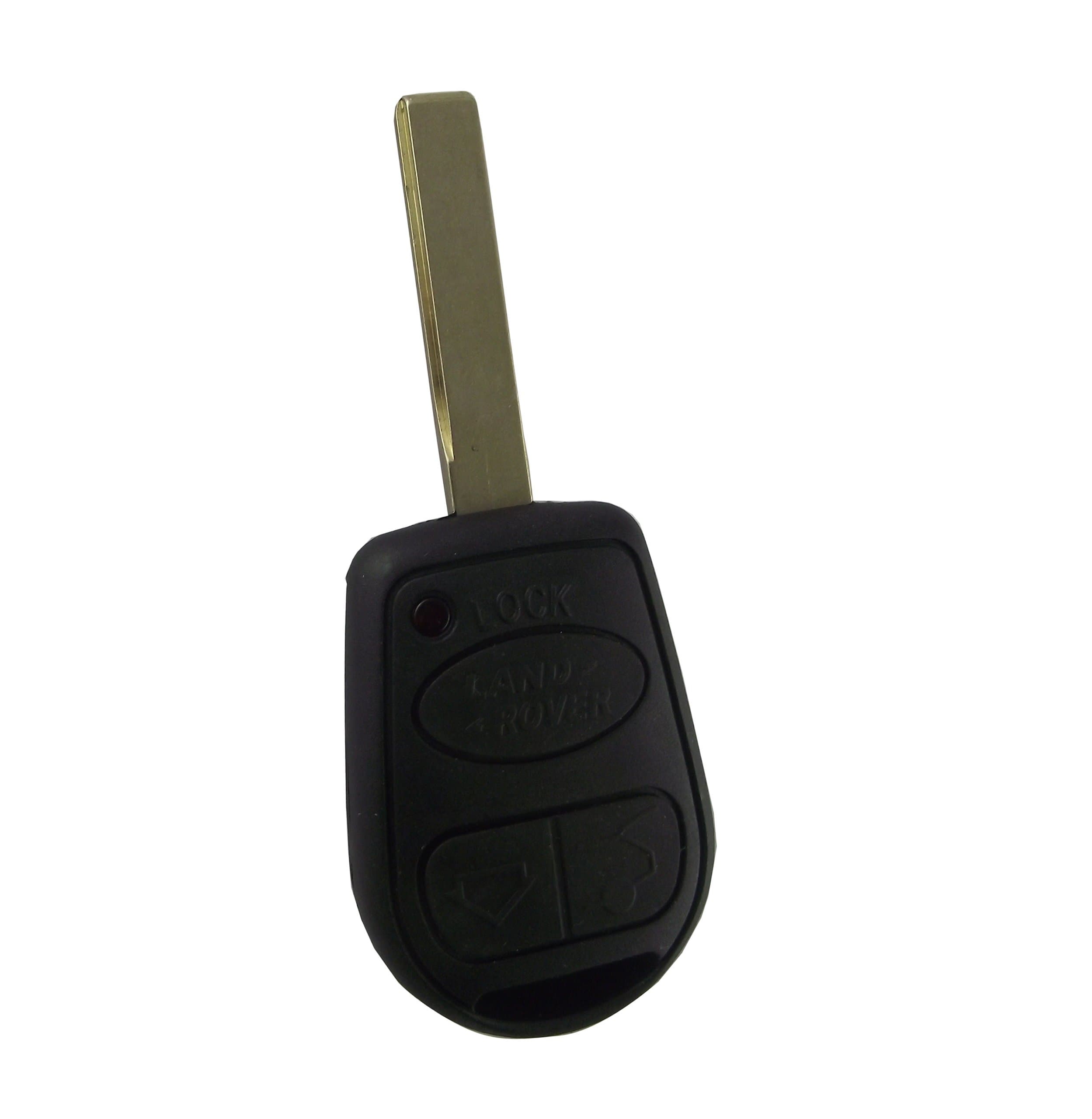 New Uncut Smart Remote Key Shell Case For Land Rover Range Rover Replacement Fob 3 BTN No Chips Inside