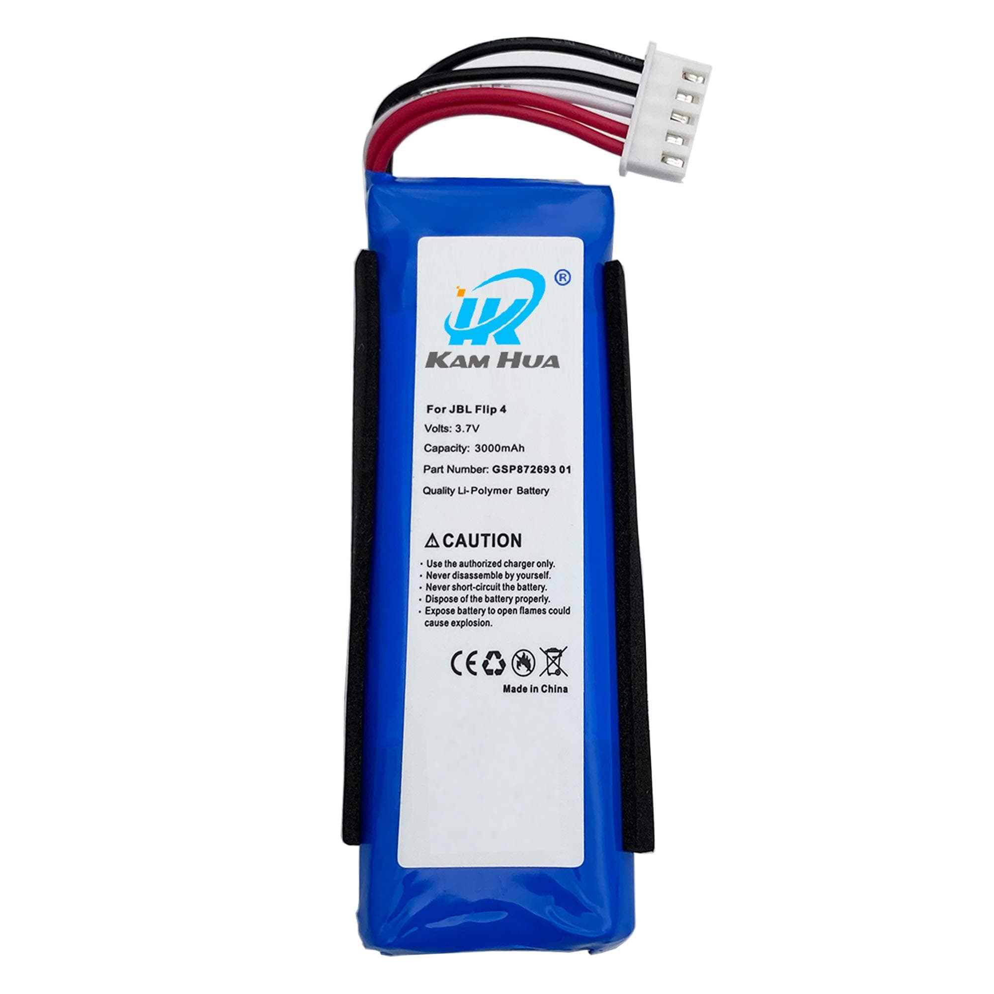 GSP872693 01 Battery for Flip 4, Flip 4 Special Edition, (3000mAh Li-Polymer GSP872693 01 Battery)