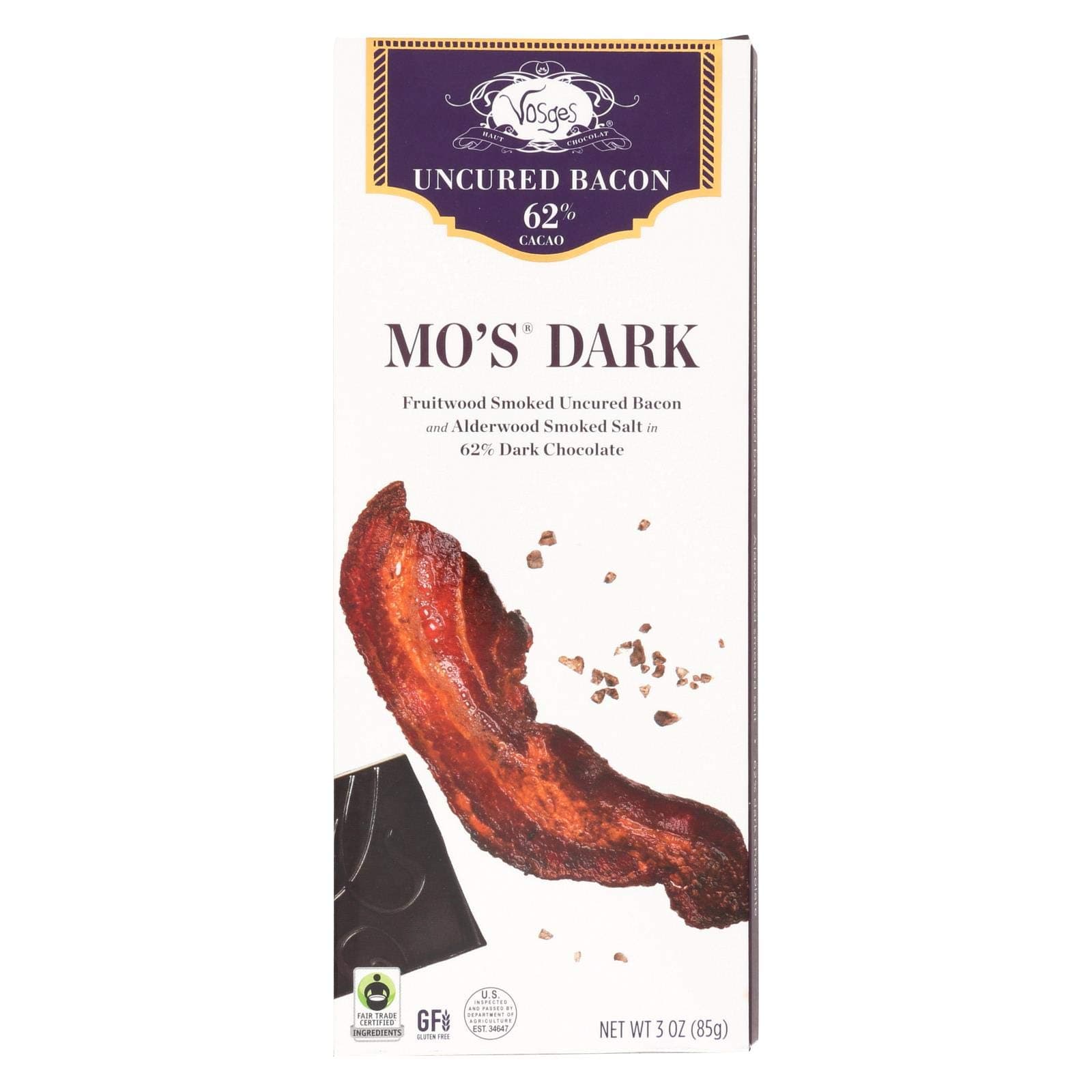Vosges HautChoc Bar Mos Dark Bacon