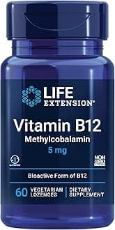 Methylcobalamin 60 Vegetarian Lozenges (5mg)