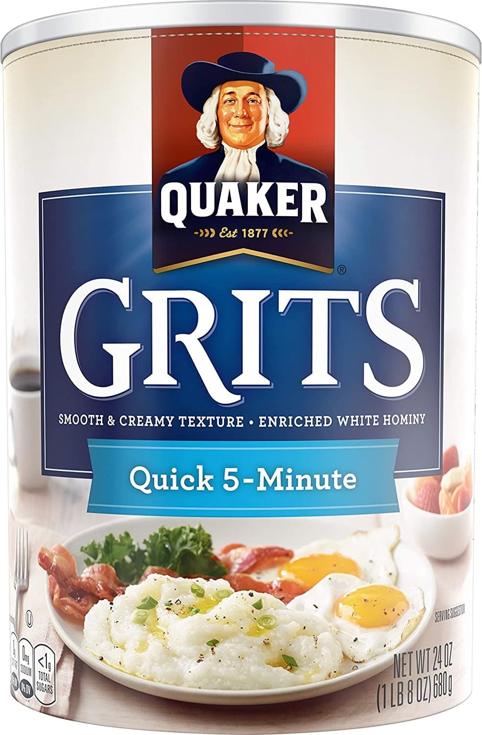Quaker Grits - Quick 5 Minutes (680g)
