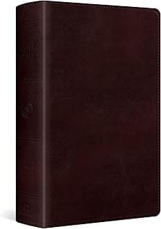 - ESV Large Print Personal Size Bible (TruTone, Mahogany)