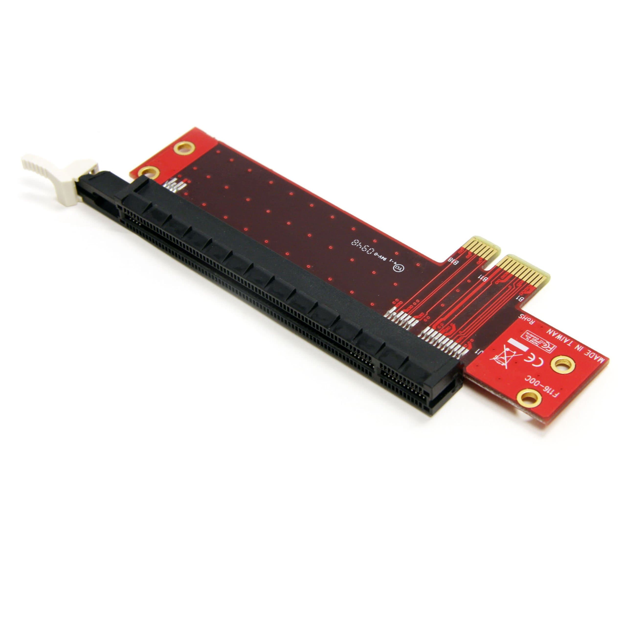 PCI Express X1 to X16 Low Profile Slot Extension Adapter - PCIe x1 to x16 Adapter, TAA (PEX1TO162)
