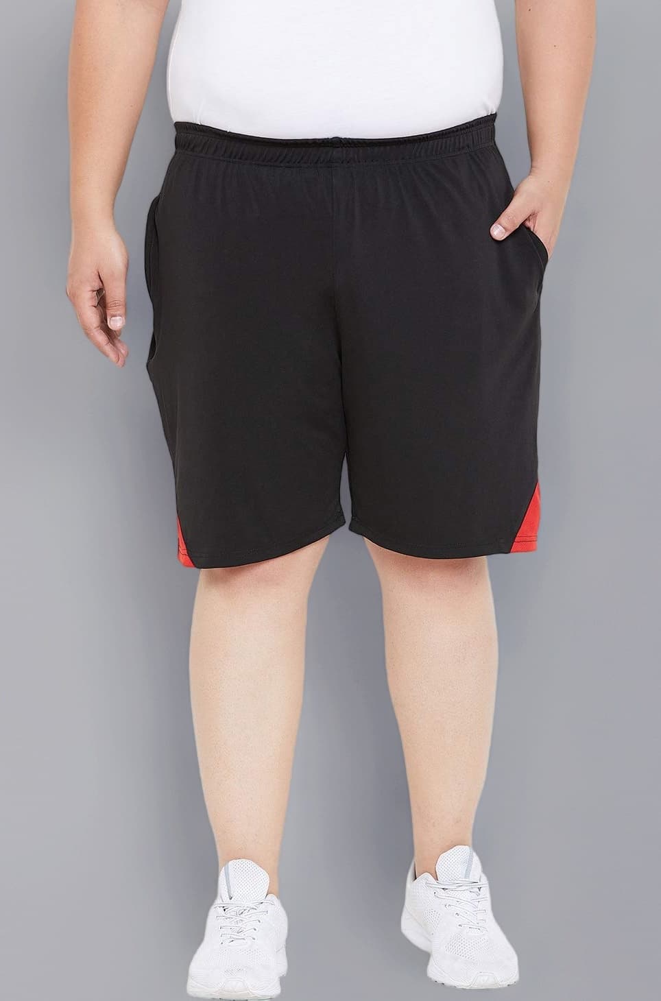 Plus Size Men's Regular Fit Shorts