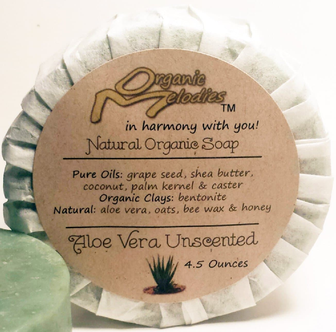 Soap (Aleo Vera Unscented, 4.5 Ounce)