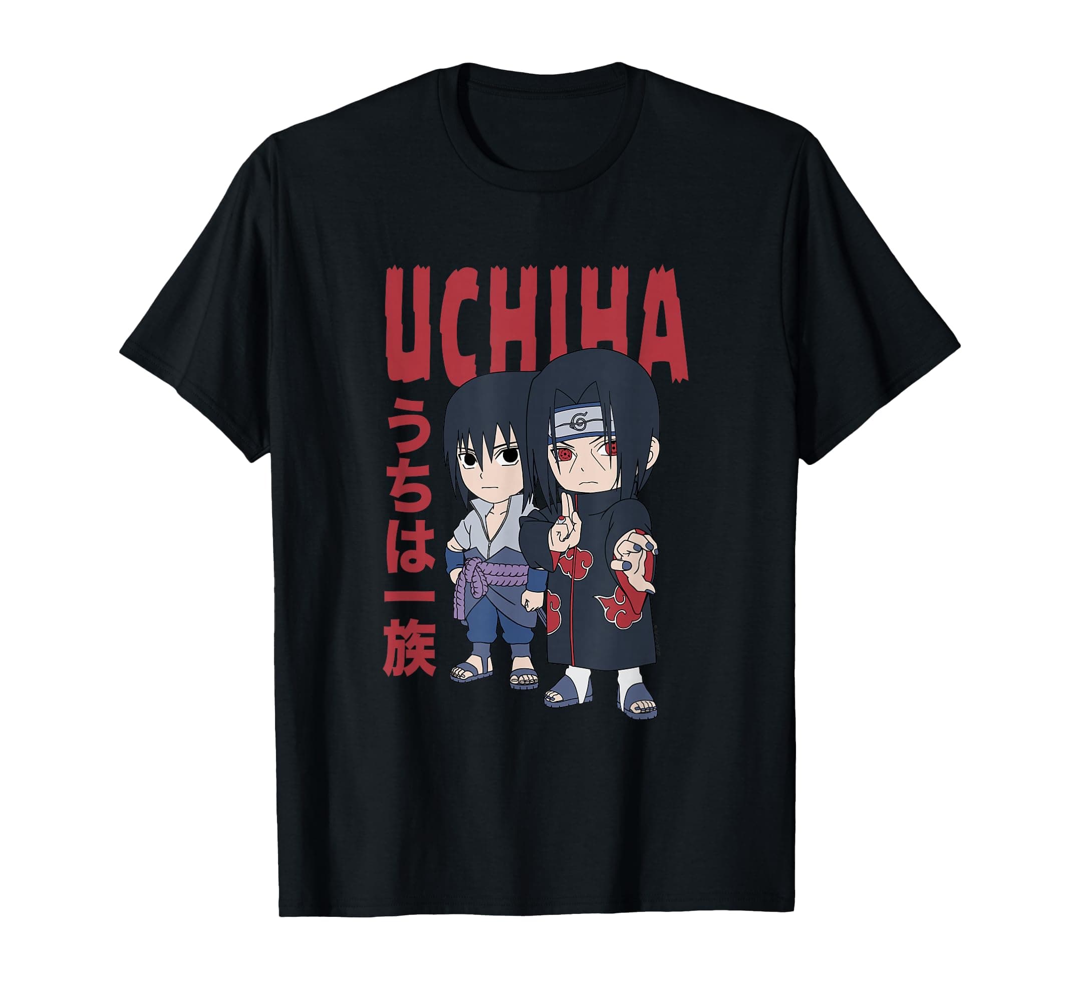 Shippuden Chibi Uchiha Pose Anime T-Shirt