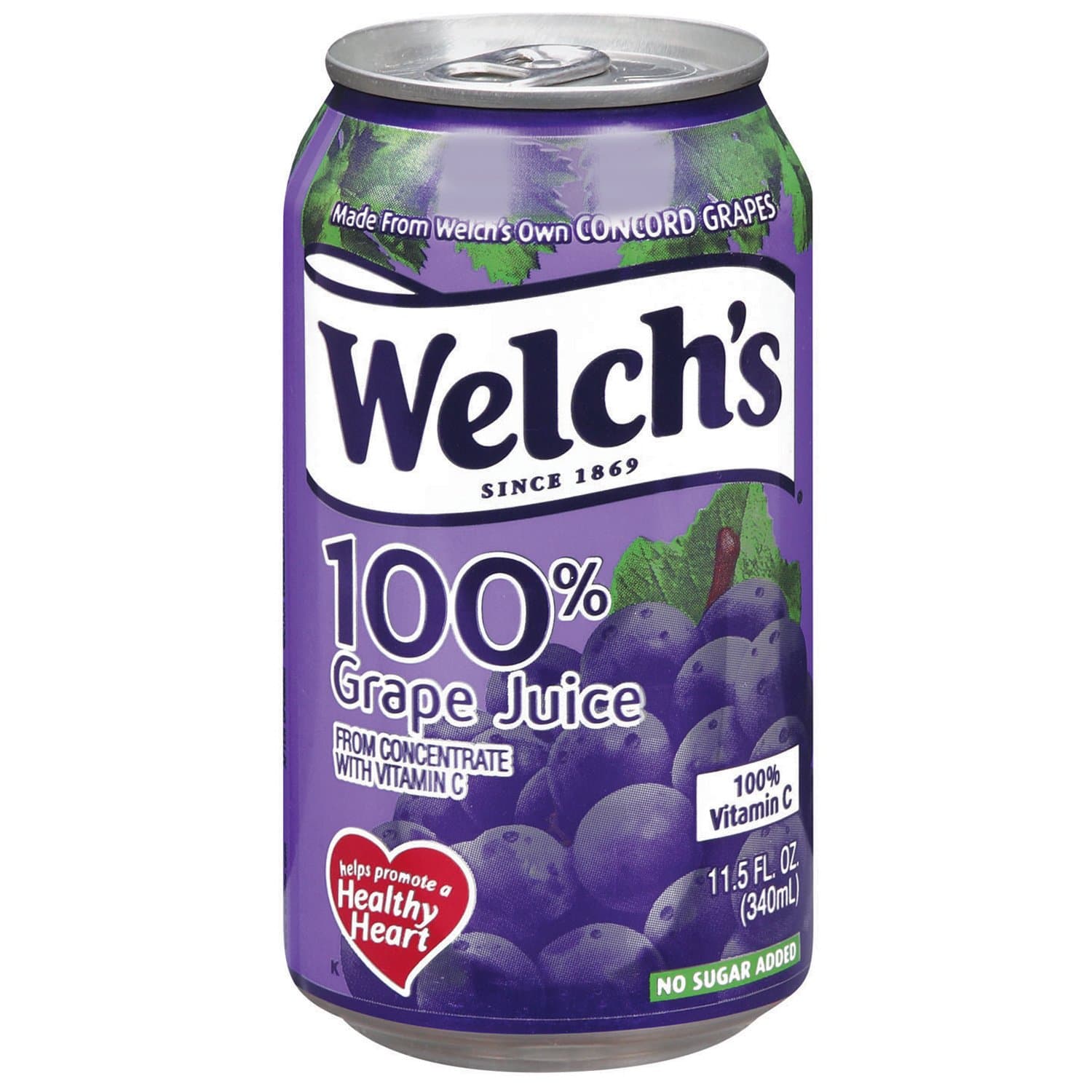 Welch's 100% Grape Juice, 11.5 oz., 24 per case