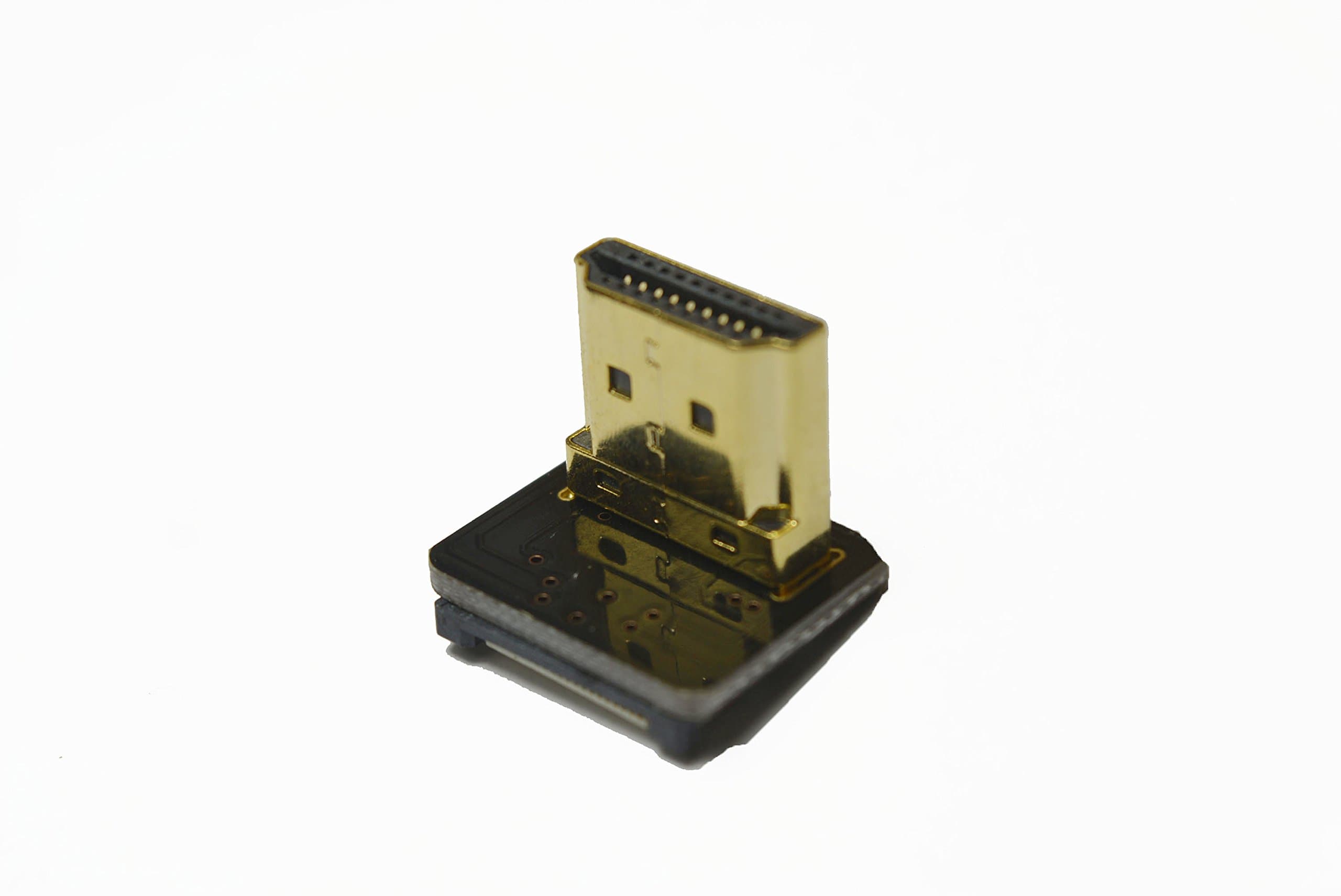 FPV HDMI connectors Micro MINI Standard HDMI 90 degree angled male Interface female interface straight plug for FFC HDMI FPC HDMI (Standard HDMI 90 degree A-2)