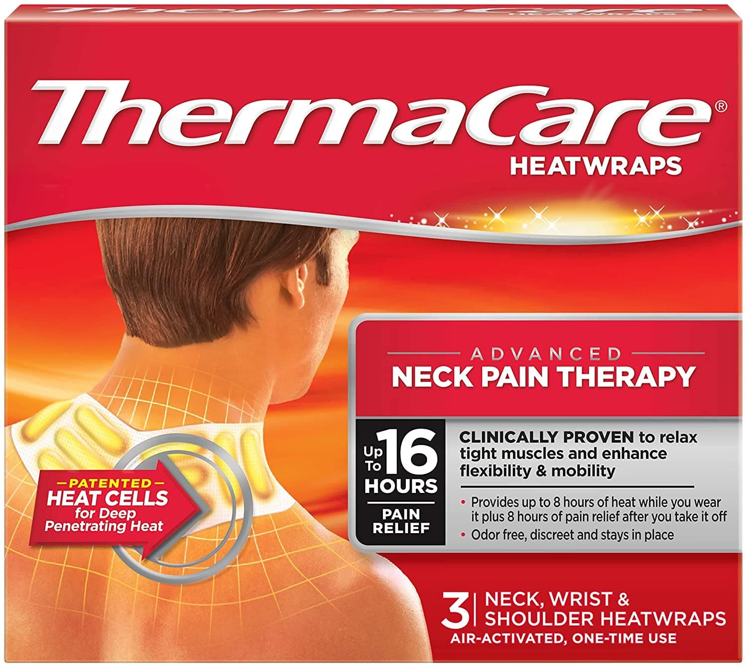 Heat Wrap Neck/Shoulder/Wrist