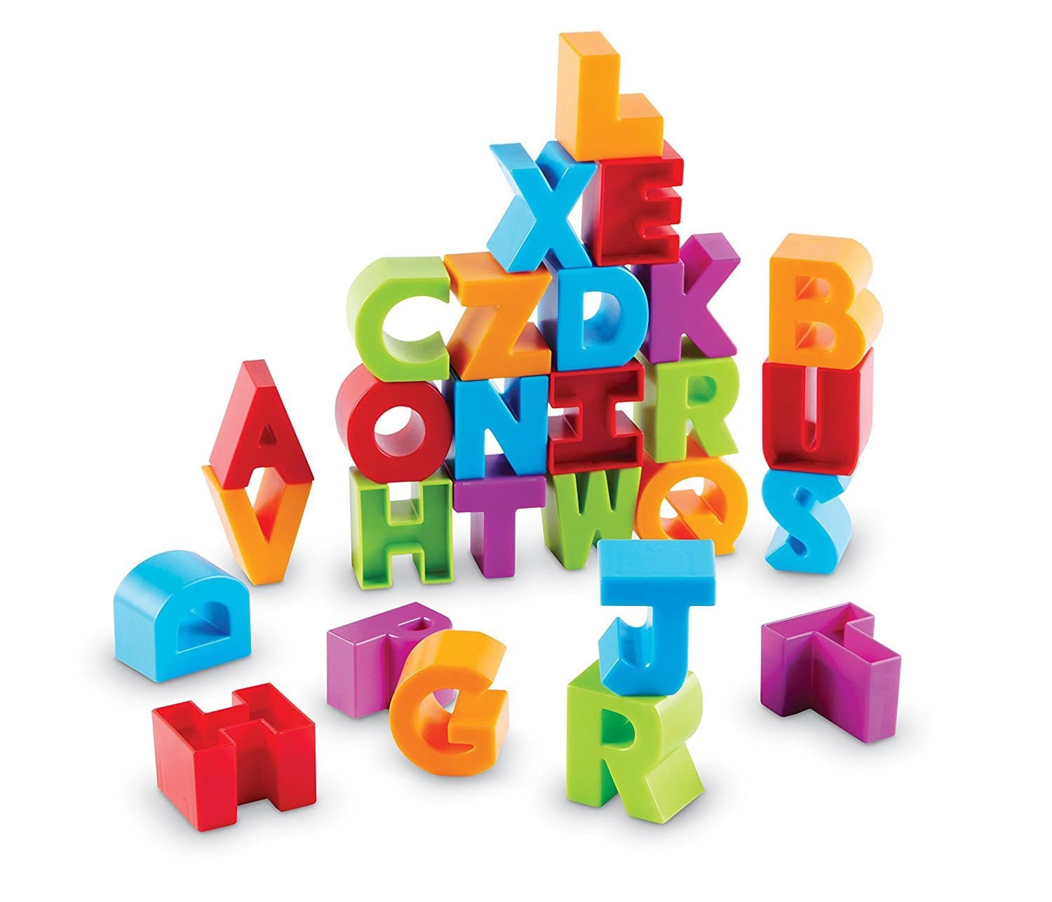 Letter Blocks - ABC Toddler Learning, Alphabet Puzzle, Learn to Read, Fine Motor Toys, Montessori, Preschool Classroom Must Haves Activities, Gifts for Boys and Girls