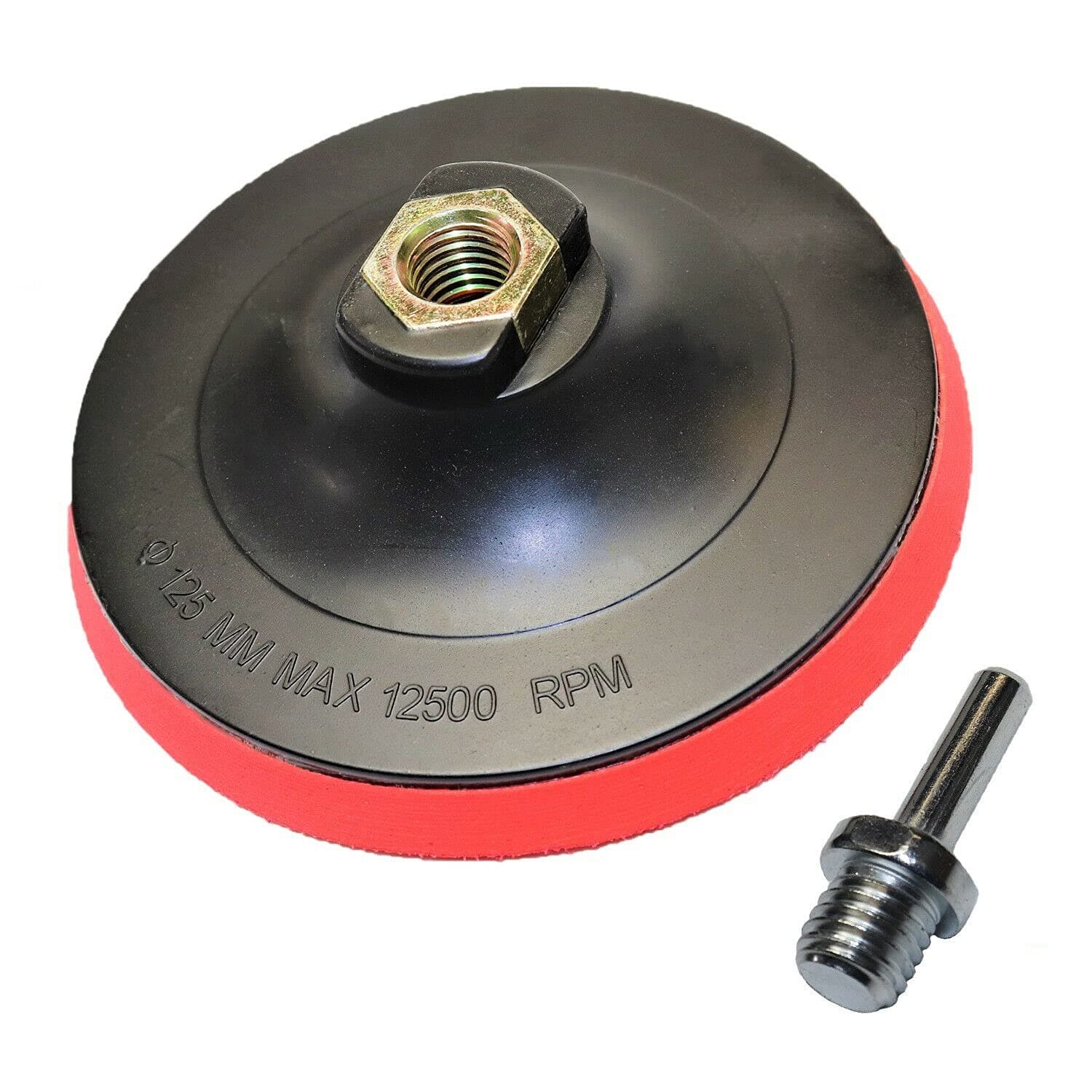 Cotarba 125mm Hook & Loop Backing PAD Angle Grinder M14 & Drill Attachment for Sand Disc