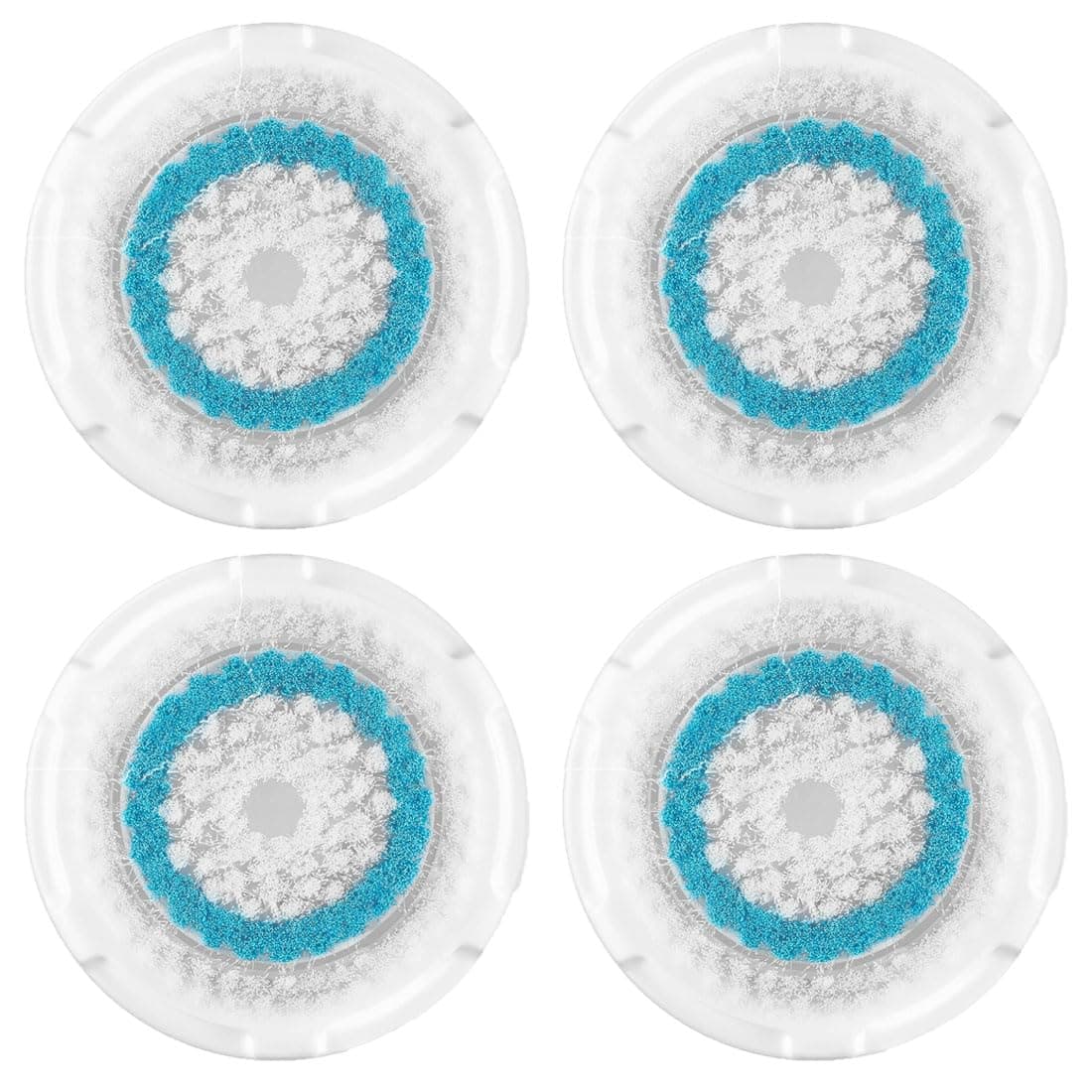 Deep Pore Face Cleansing Brush Head Replacements Compatible with Clarisonic Mia 1, Mia 2, Alpha Fit