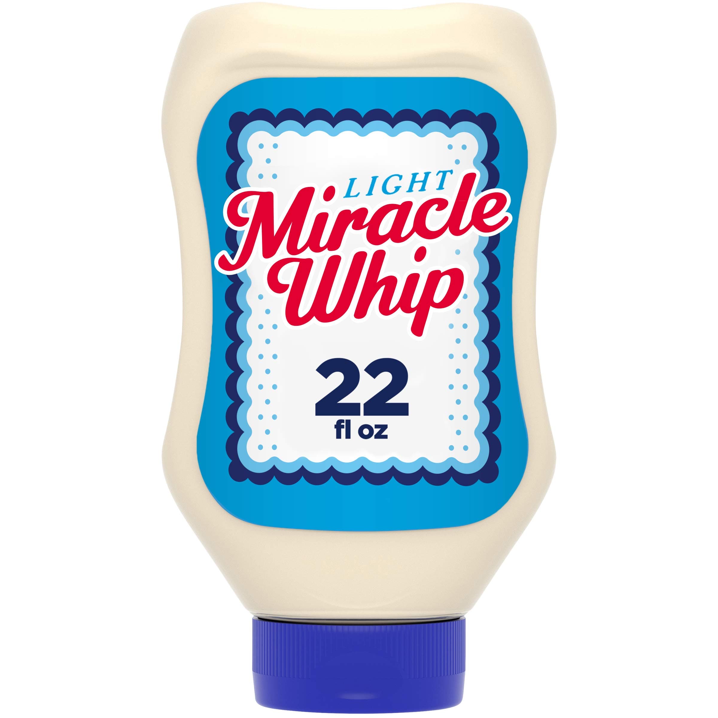 Miracle Whip Light Dressing Bottle