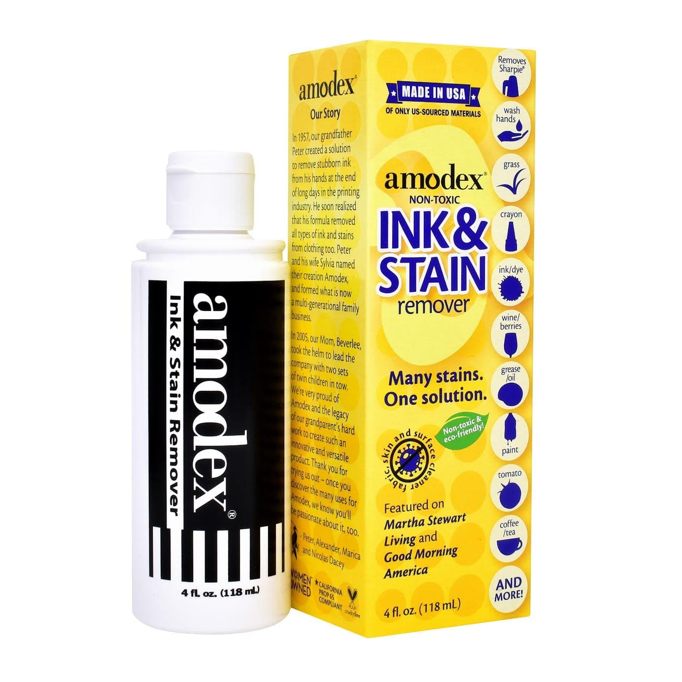 Amodex Ink & Stain Remover 4oz