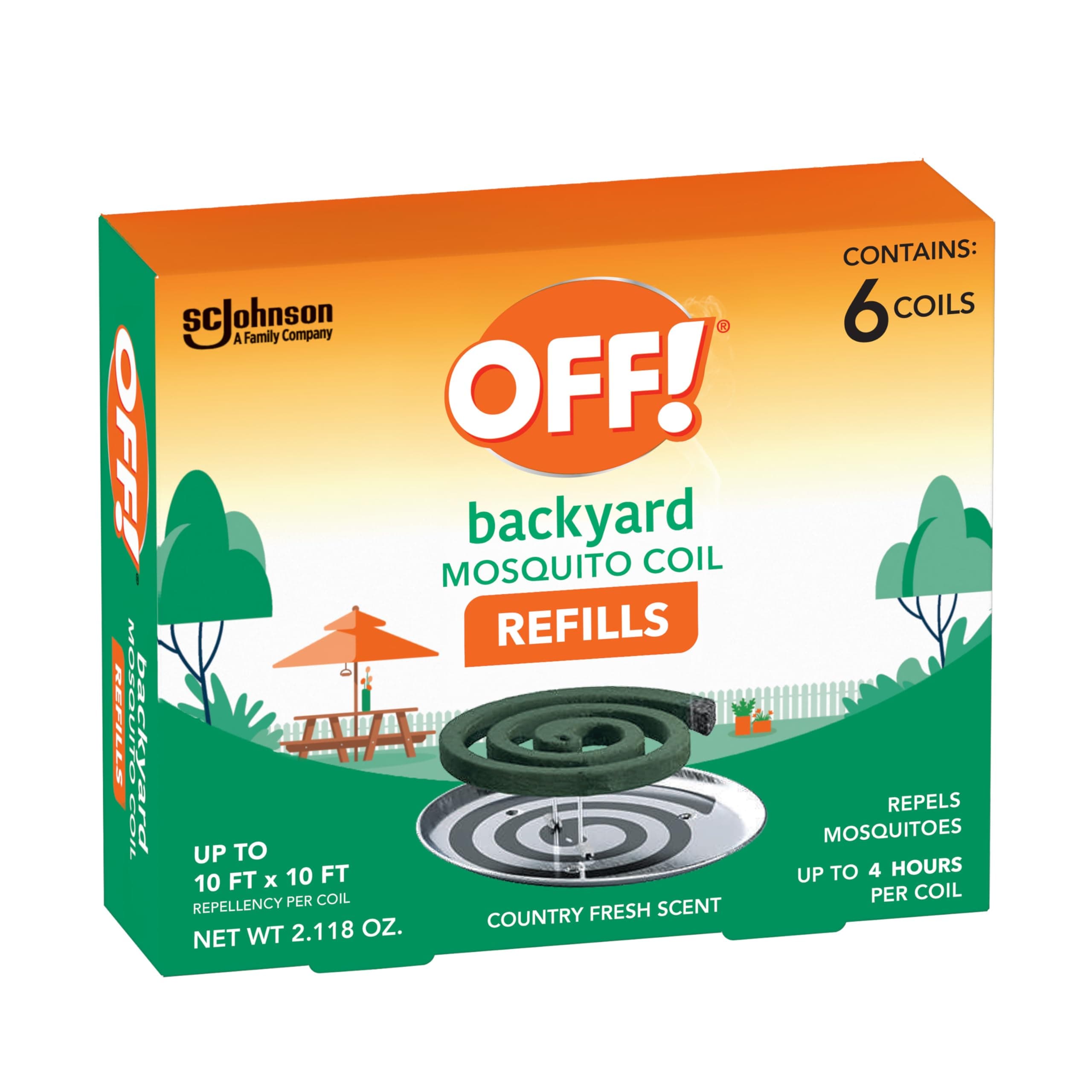 OFF! Patio and Deck Coil Tin