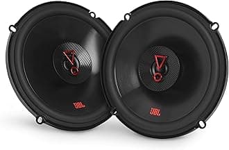 Stage 3627F - 6.5” Two-way car audio speaker, No Grill, Black