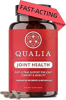 - Qualia Joint Health 9 Advanced Joint Health nutrients: denatured Collagen, boswellia, tumeric, Boron, Ginger, L-carnitine. Cartilage Health, Tendon Strength, Healthy Joint Aging (1 Month Supply)