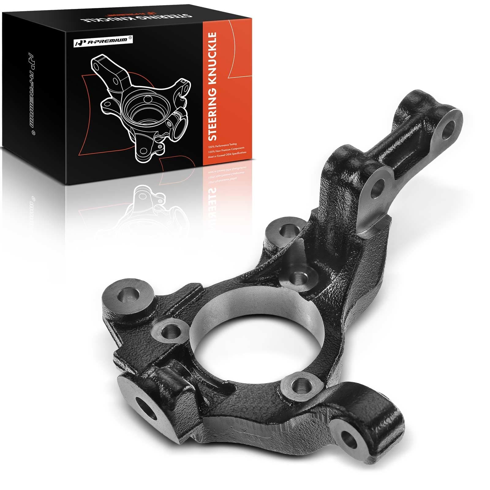 A-Premium Front Right Suspension Steering Knuckle Compatible with Chevy Impala, Monte Carlo Venture & Buick Century LaCrosse, Regal & Pontiac Grand Prix Montana & Saturn & Oldsmobile, Passenger Side