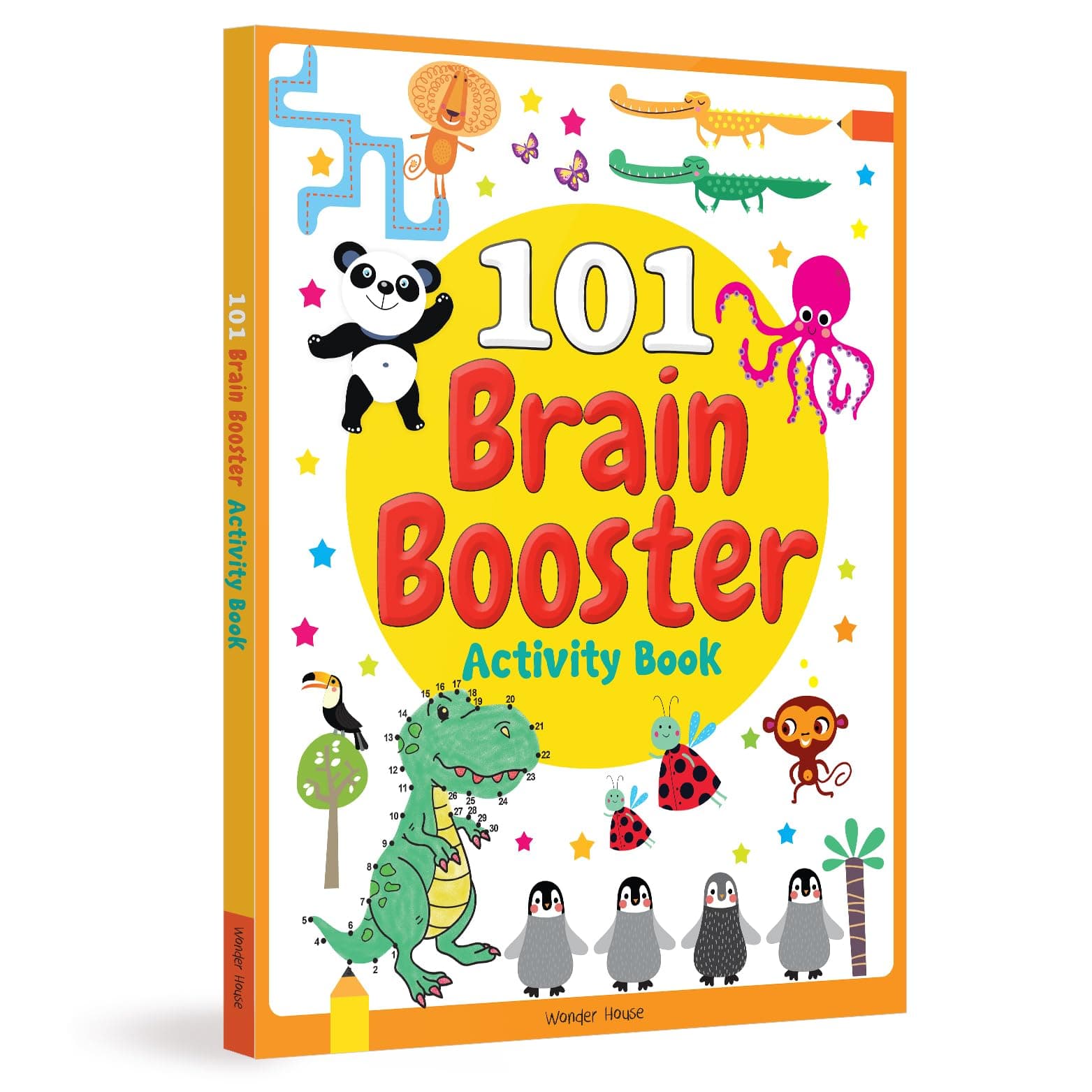101 Brain Booster Activity Book : Fun Activity Book For Children
