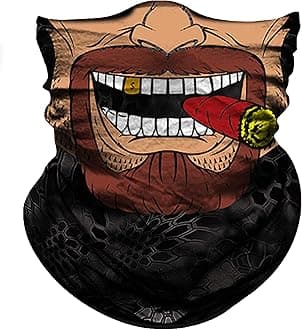 Obacle Bandana Face Mask Neck Gaiter Tube Mask Men Women for Sun Dust Protection