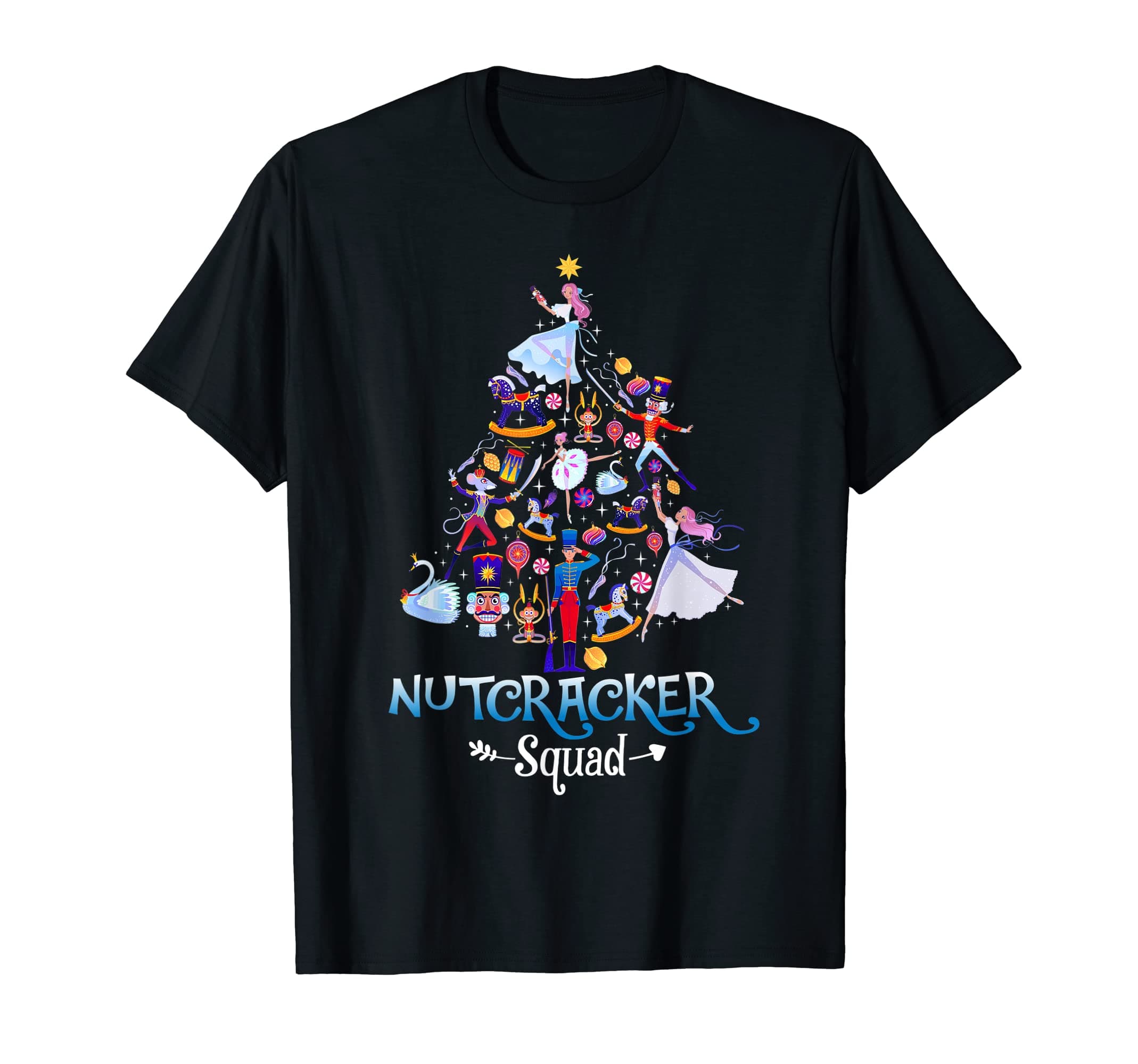 Christmas Nutcracker Squad Ballet Dance Womens TeeChristmas Nutcracker Squad Ballet Dance Women Kids Girls T-Shirt
