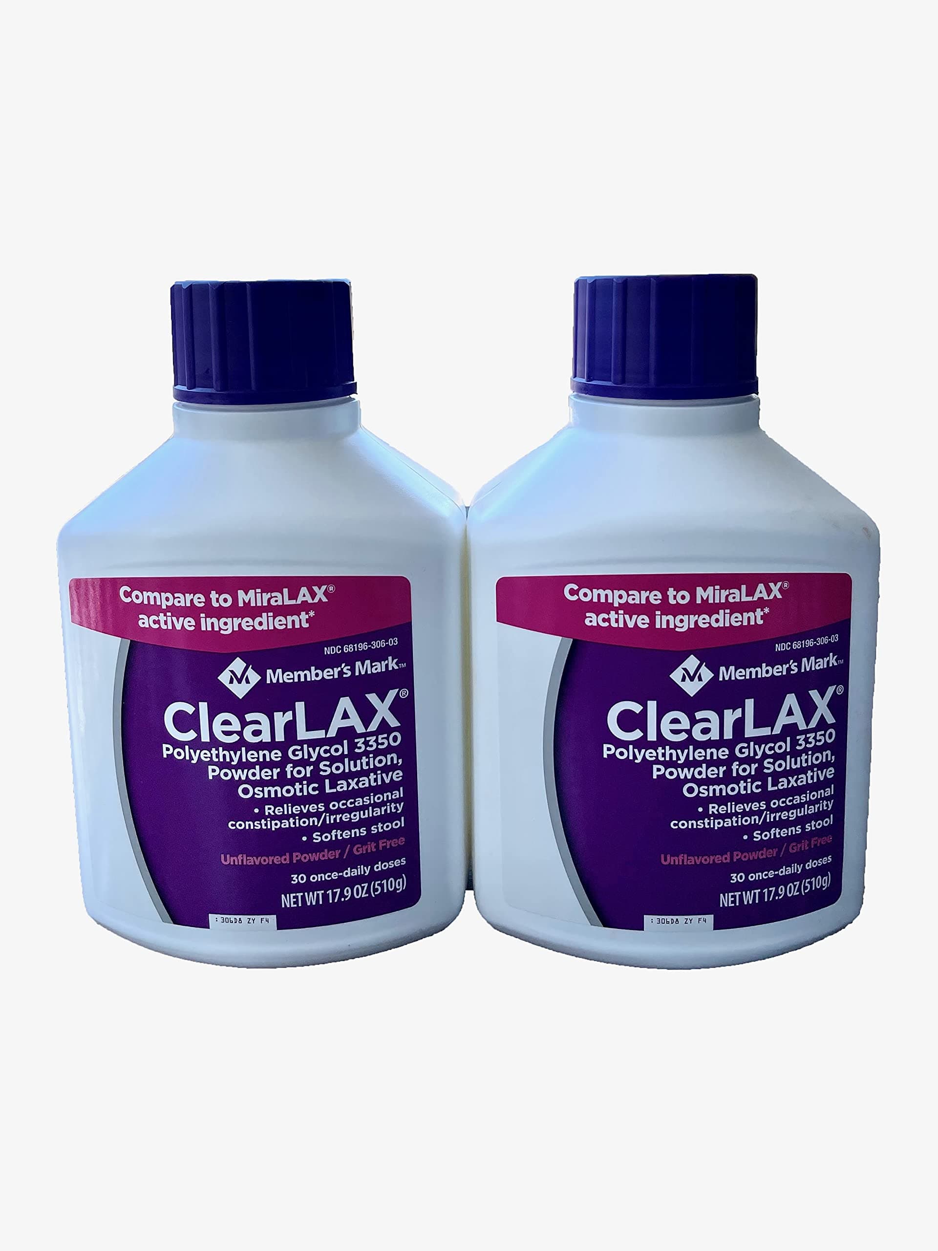 MEMBER´S MARK Clearlax 2 Pack 17.9-Ounces Each