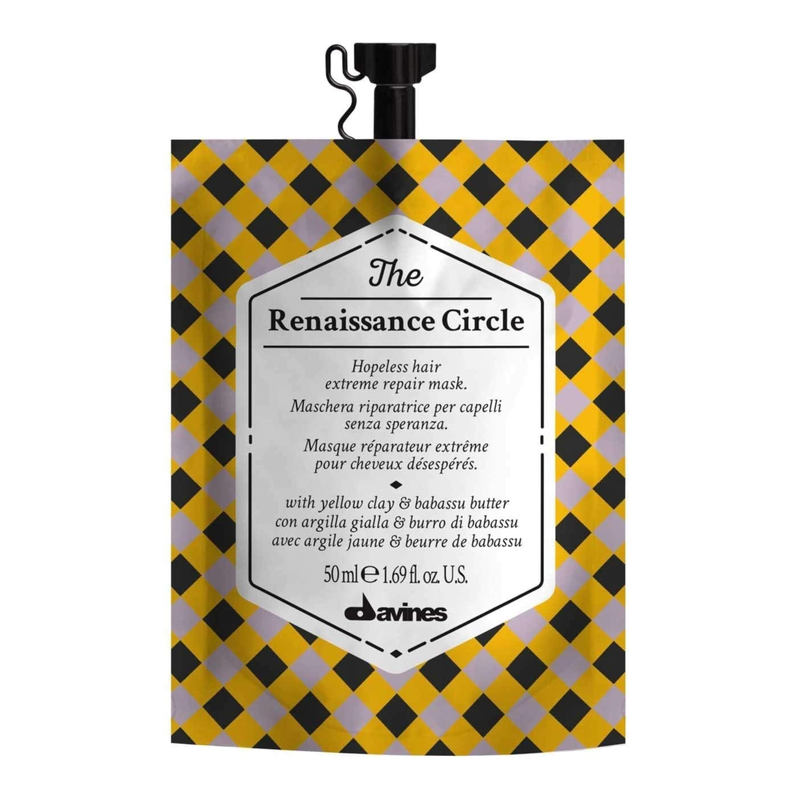 Davines Circle Chronicles Renaissance Circle 1.7 fl oz (50 ml) Hair Mask, Hair Care