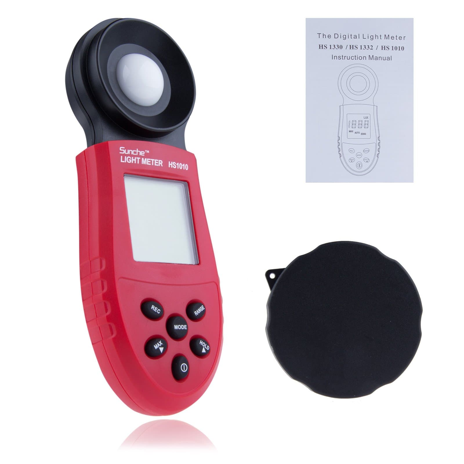 LEMONBEST Pro. 200,000 Digital Light Meter LCD Luxmeter Lux/FC Luminometer Photometer Measure Tester