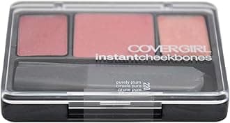 COVERGIRL Instant Cheekbones Contouring Blush Purely Plum 220, 0.29 Ounce Pan (packaging may vary)