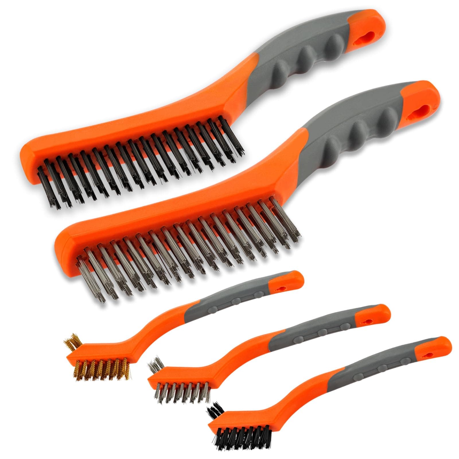 10 Inch Wire Brush Set 5PCS