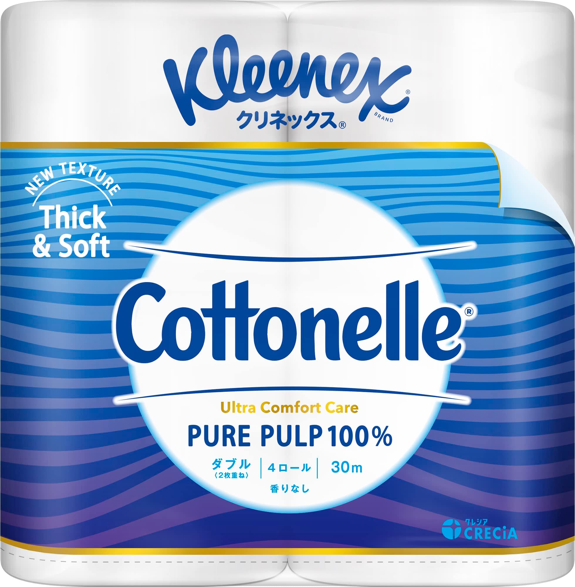 Kleenex Cotonel 30m Double 4 Rolls