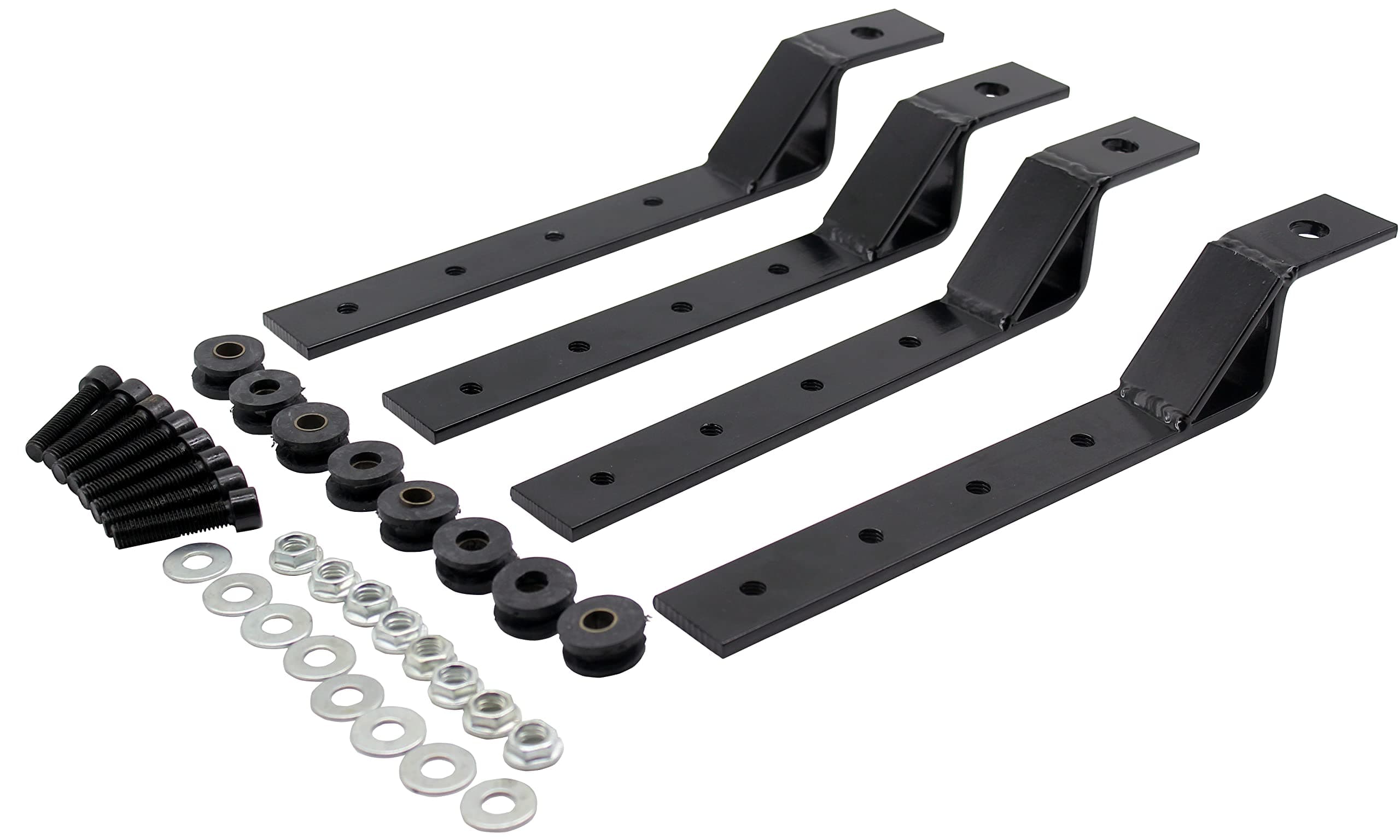 YHMOTO Motorcycle Universal Saddlebag Mounting Bracket Adjustable Hard Saddle Bag Mounting Bracket Kit