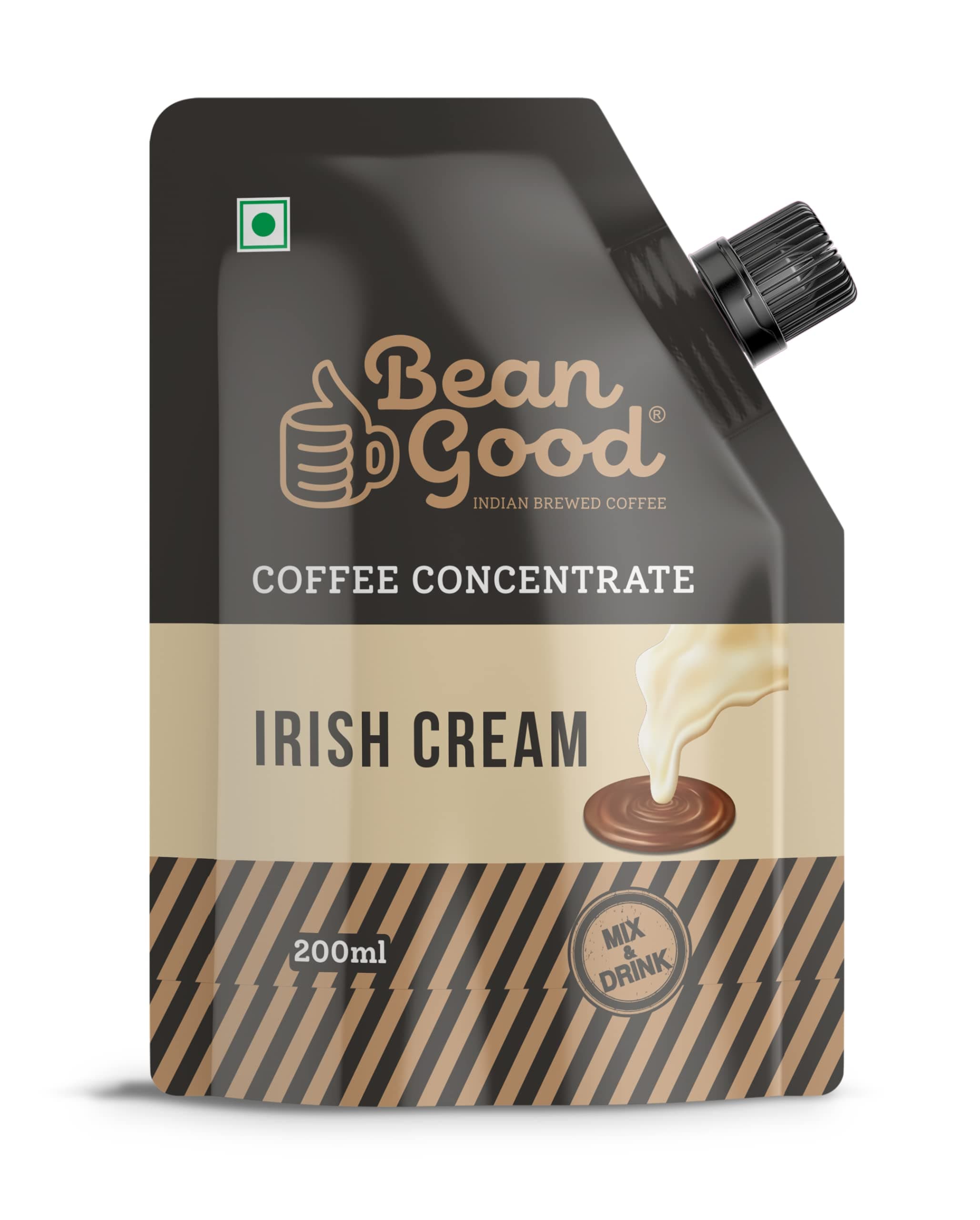 Cold Coffee Concentrate - Irish Cream Flavour- Serves 15 Cups – 200ml - 100% Pure Coffee - Just Add Cold Milk/Sugar