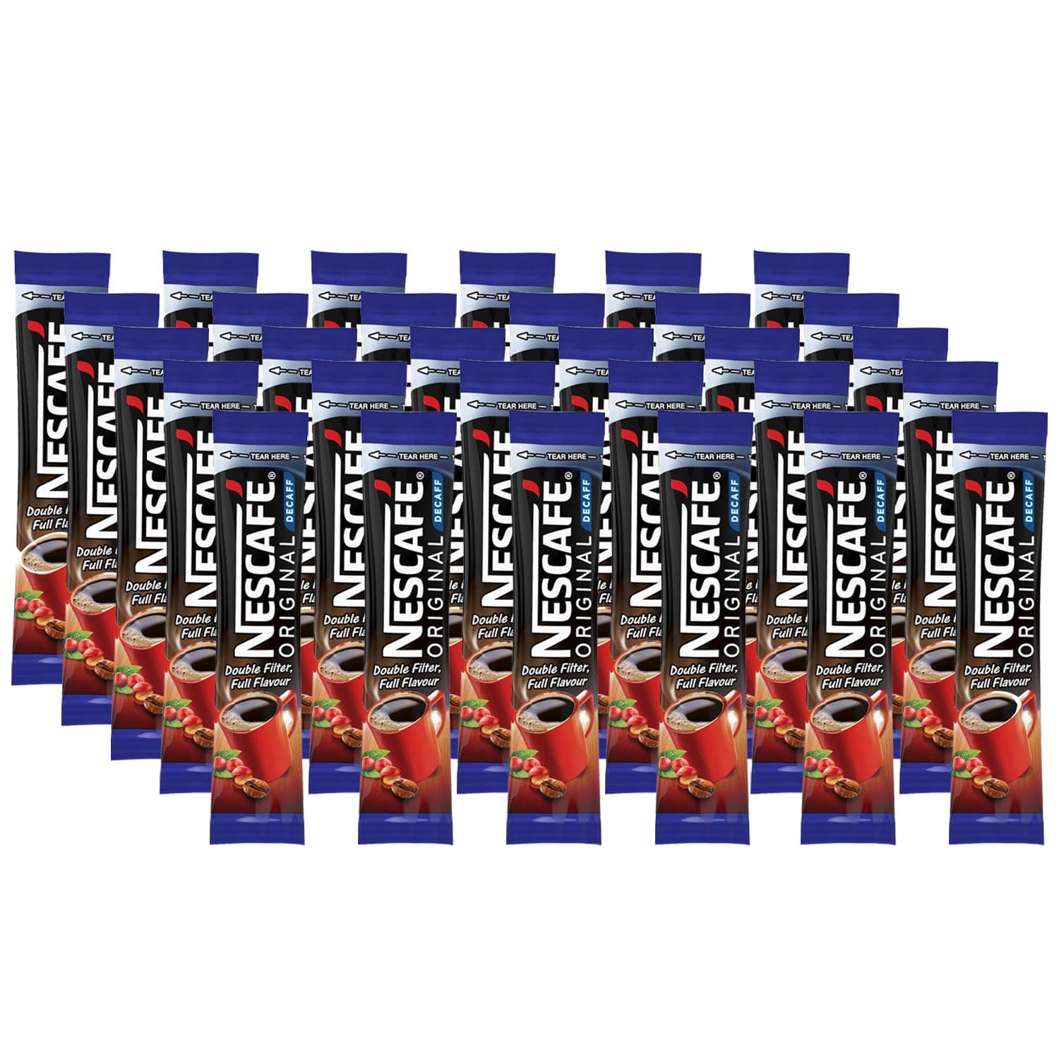 Original Decaffeinated Double Filtered Coffee Sticks, 30 X 1.8 G, Sachet, Packet
