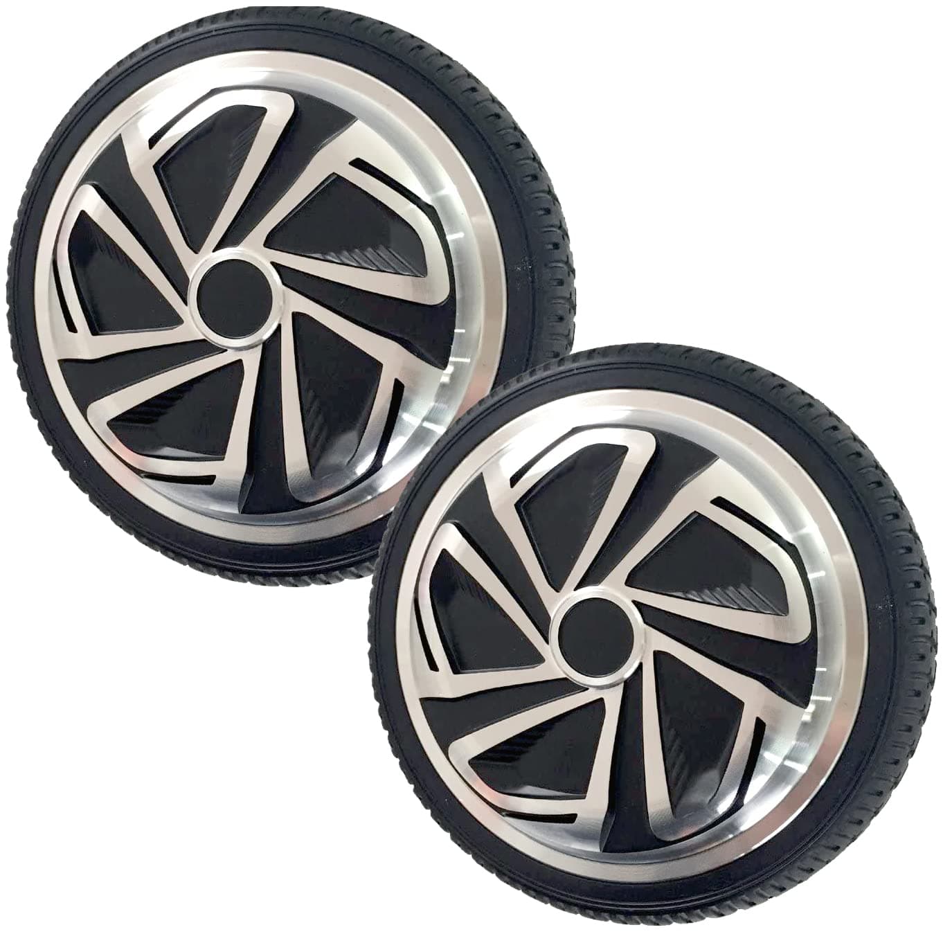 HoverFixer 350W Power Motor Wheel & Tire - Two Set for both sides- 6.5" inch, Fix your not working Motor - Replacement Part for Electric Self Balance Scooter Easy DIY Repair