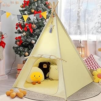 Teepee Tent for Kids-Portable Children Play Tent Indoor Outdoor (Adventurer)